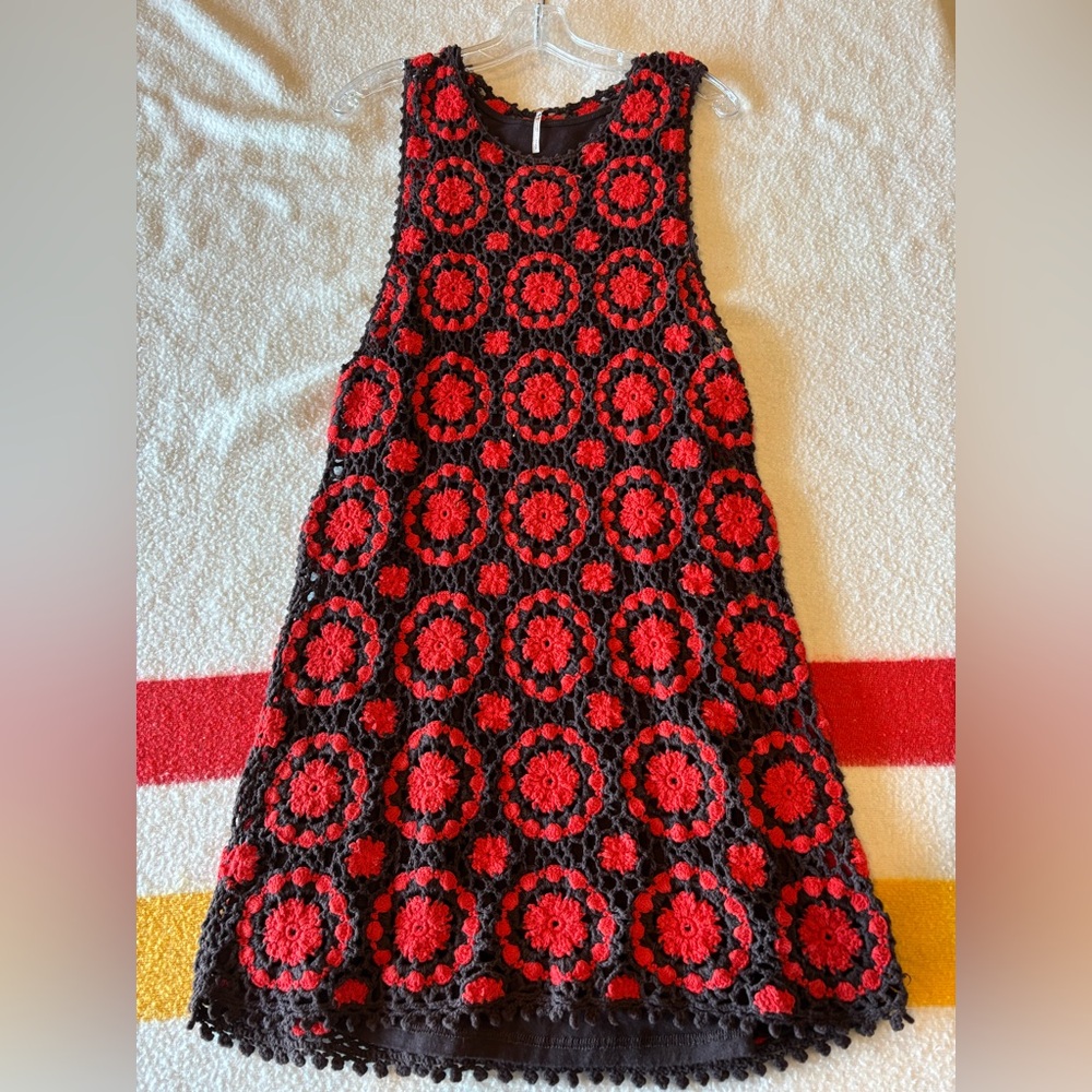 Free People crotchet dress
